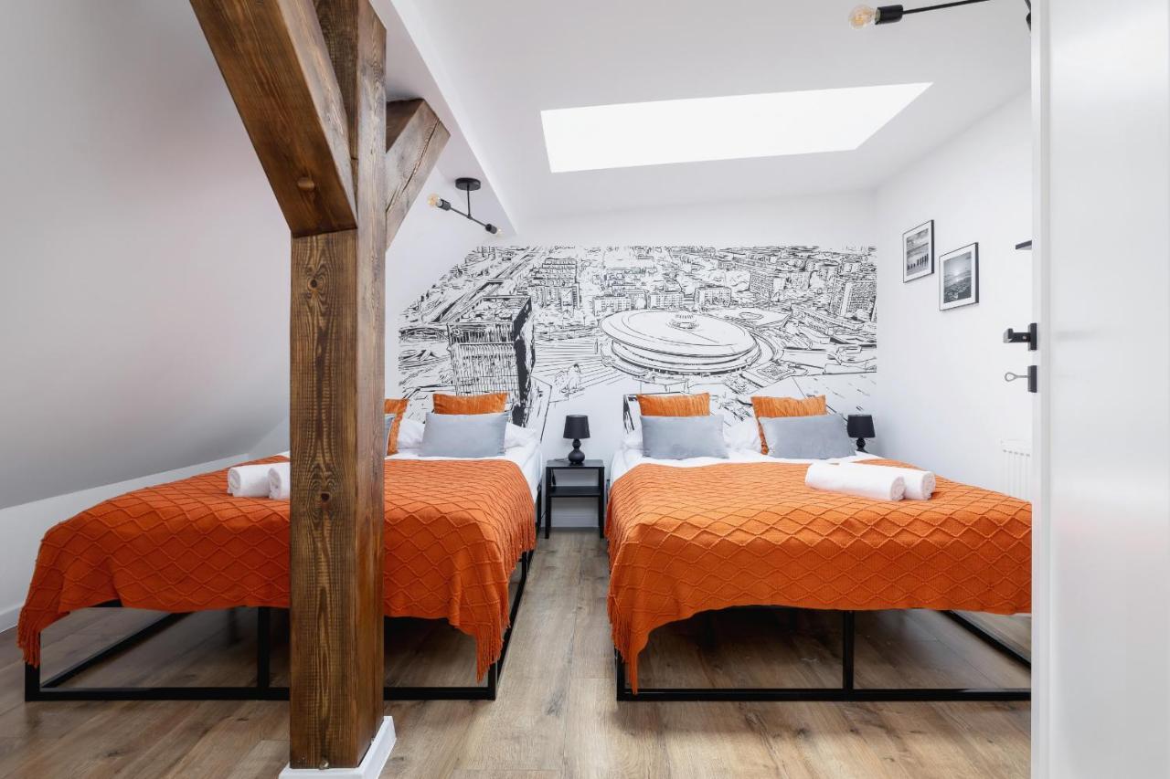 Cosy Apartments Kosciuszki Near The Main Train Station By Noclegi Renters คาโตวีตเซ ภายนอก รูปภาพ