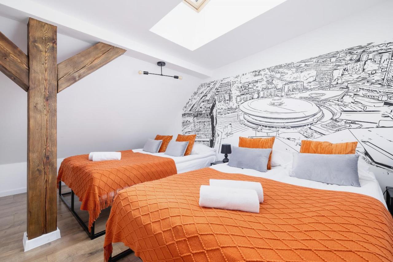 Cosy Apartments Kosciuszki Near The Main Train Station By Noclegi Renters คาโตวีตเซ ภายนอก รูปภาพ